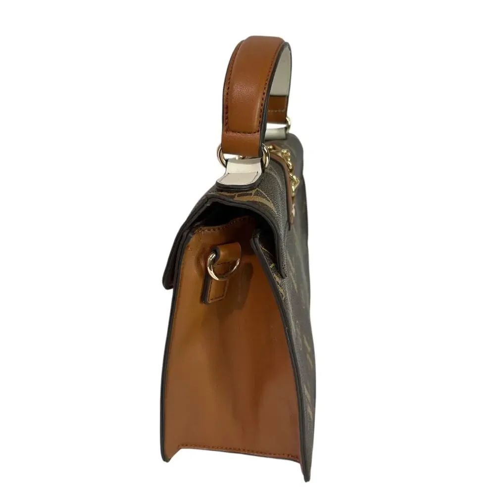 Adrienne Vittadini Top Handle Satchel‎ Bag Removable Shoulder Strap